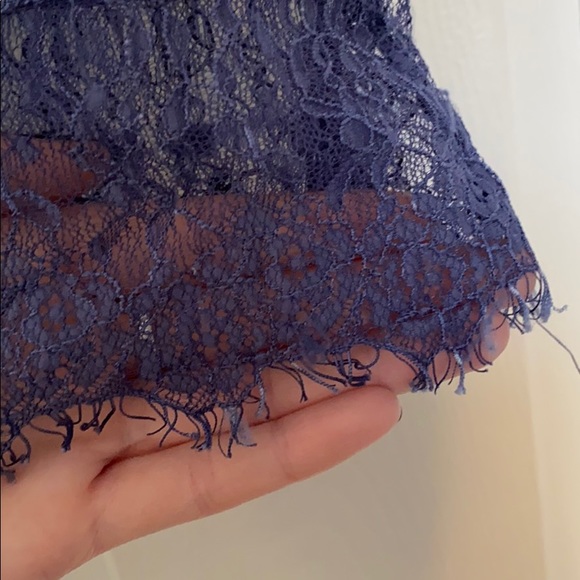 Anthropologie Deletta Linen and Lace Tee - Picture 5 of 8